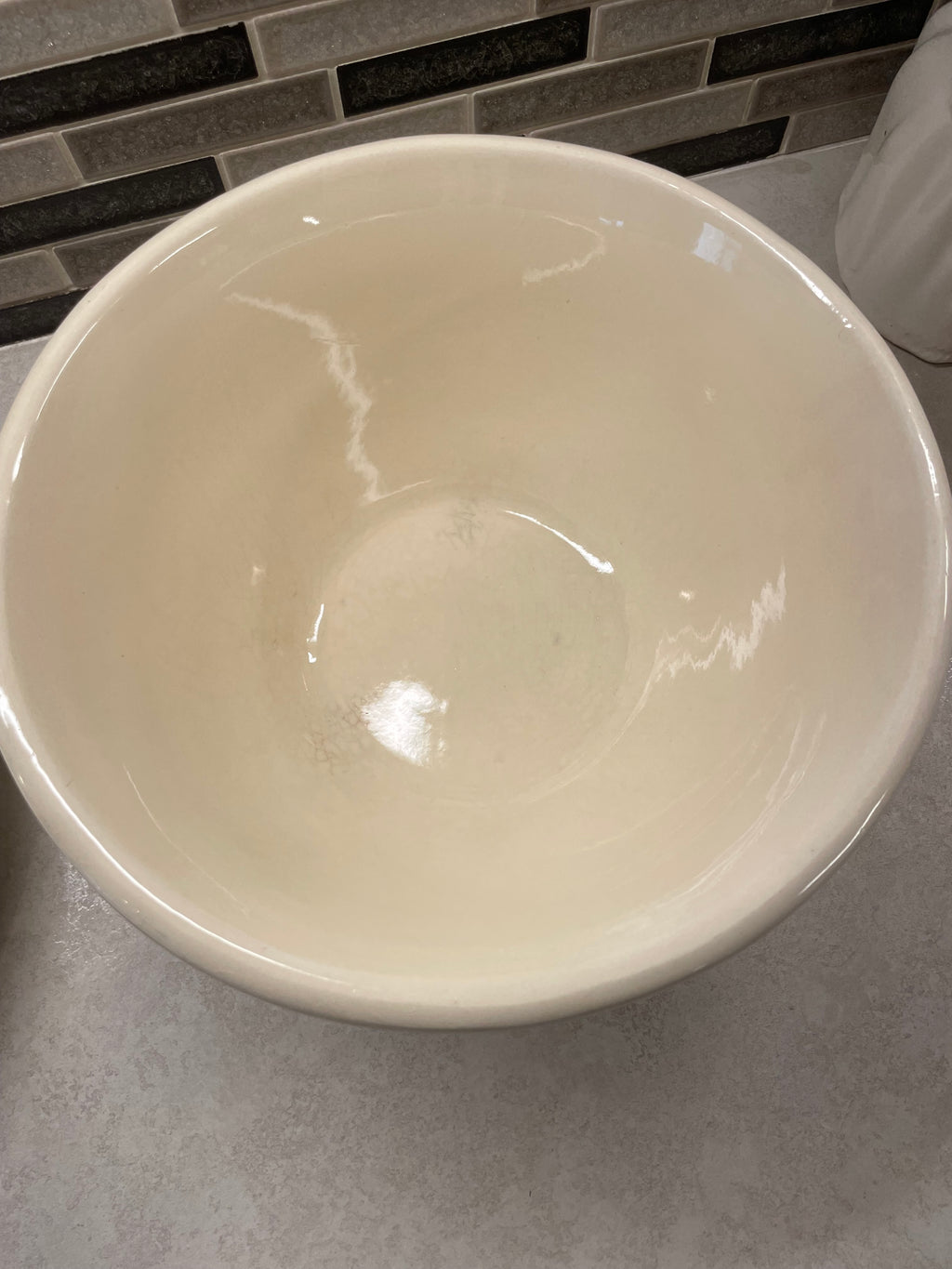 Vintage McCoy #10 mixing bowl-stoneware
