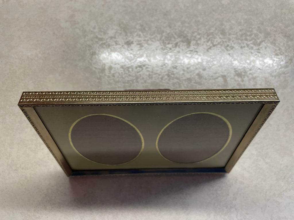 Double Gold Picture Frame