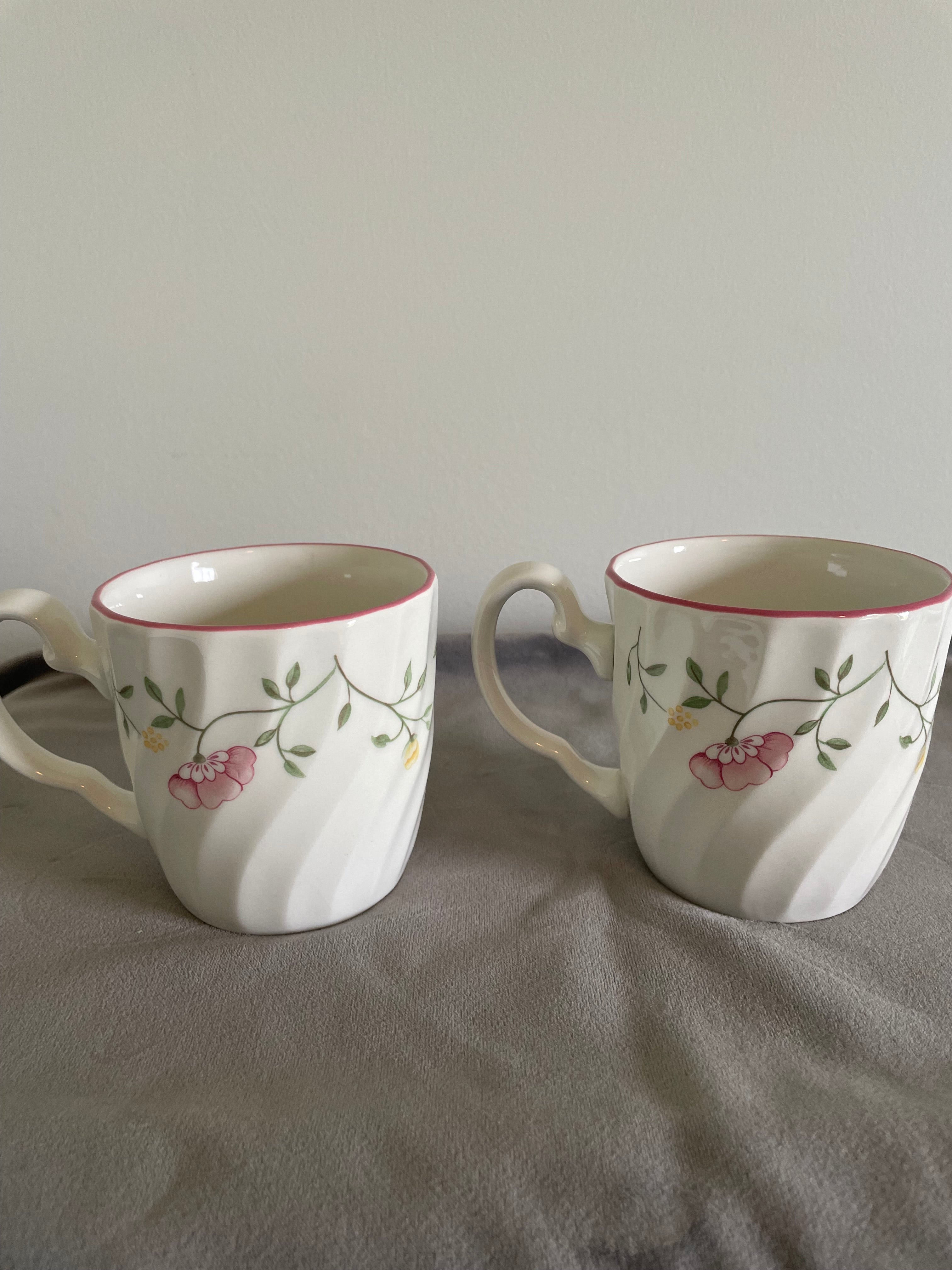 Johnson Brothers "Summer Chintz" coffee/tea mugs