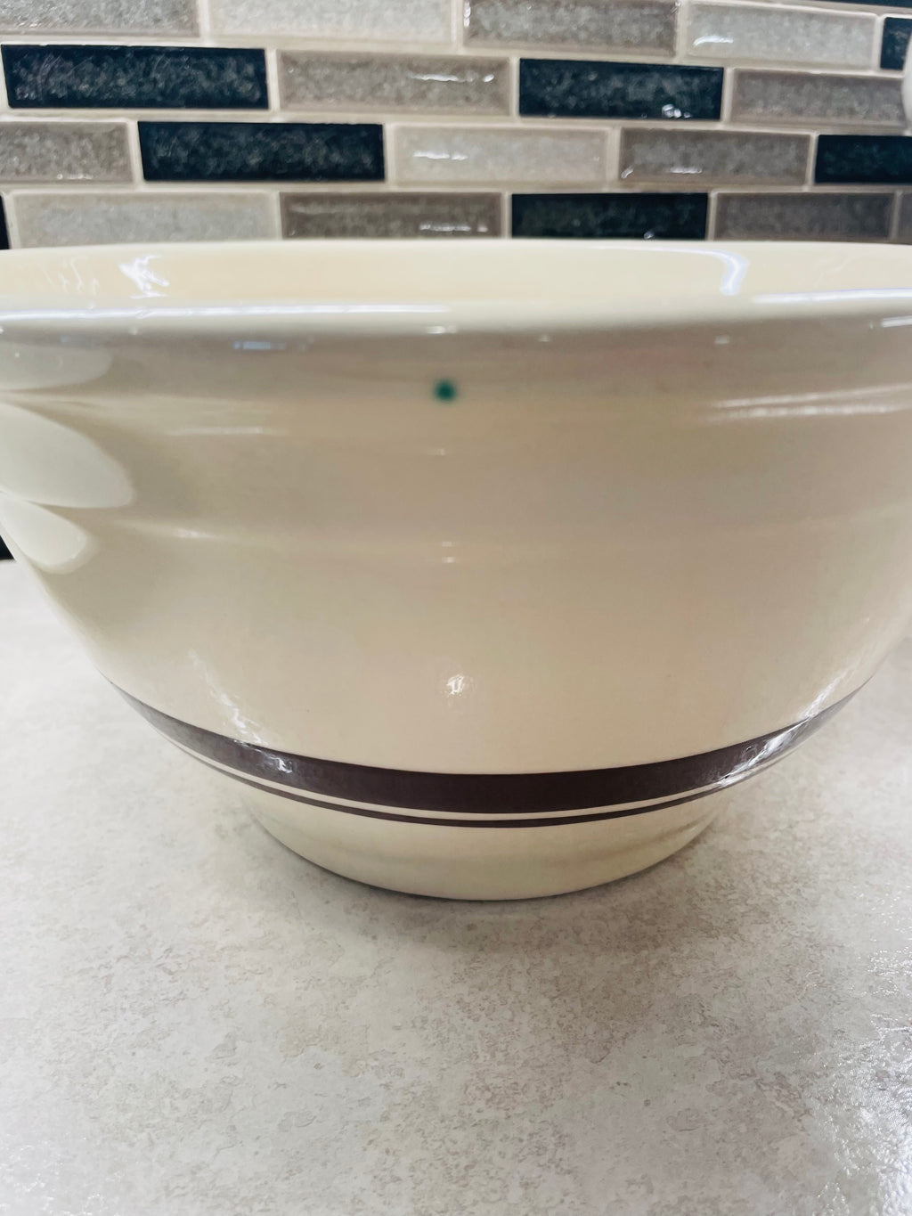 Vintage McCoy #10 mixing bowl-stoneware